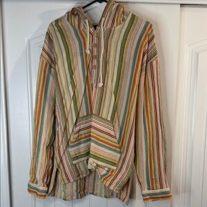 Striped Multicolor Hoodie